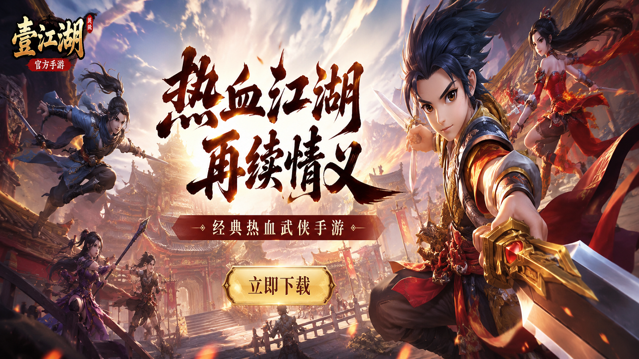 《壹江湖》官方手游|6 月武侠新游盘点,正版长线运营碾压短命私服 《壹江湖》官方手游|6 月武侠新游盘点,正版长线运营碾压短命私服